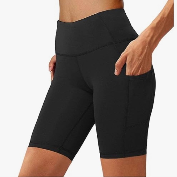 Women’s High Waisted Bike Shorts NIP - Picture 2 of 6